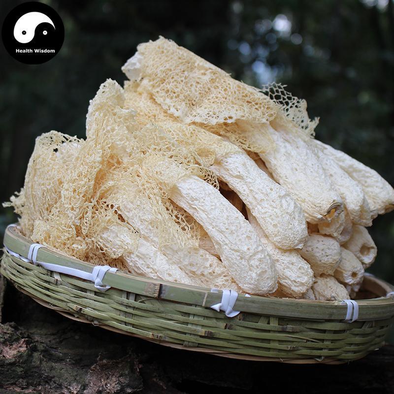 Dried Phallus Indusiatus, Stinkhorn Mushroom, Bamboo Fungus, 竹荪 Zhu Sun-Health Wisdom™