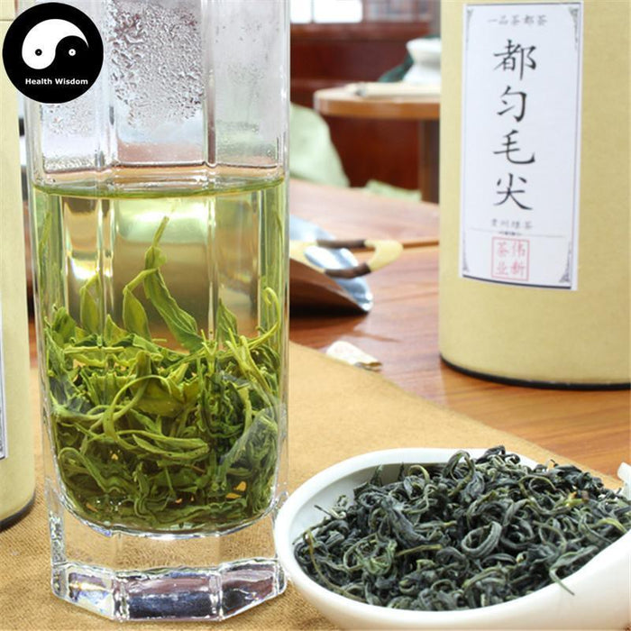 Du Yun Mao Jian 都匀毛尖 Guizhou Green Tea Fishhook Tea-Health Wisdom™