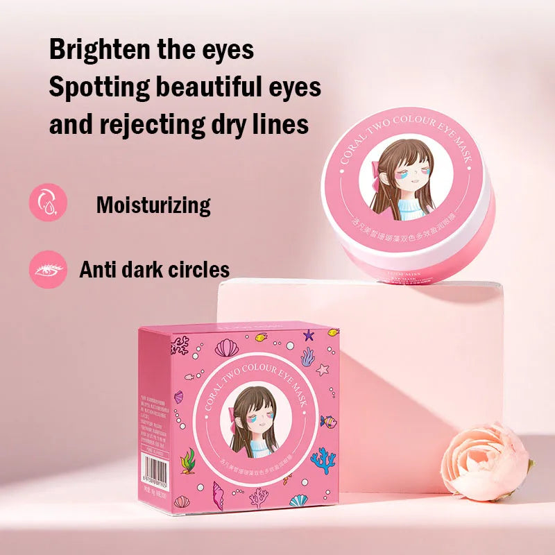 Dual Color 60pcs Crystal Collagen Eye Mask Anti Dark Circles Anti Wrinkles Moisturizing Eye Patches Eyes Skin Care Products-Health Wisdom™