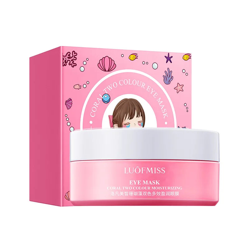 Dual Color 60pcs Crystal Collagen Eye Mask Anti Dark Circles Anti Wrinkles Moisturizing Eye Patches Eyes Skin Care Products-Health Wisdom™