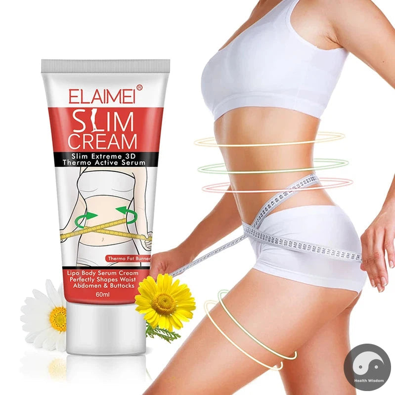 ELAIMEI Shaping Cream Reduces The Abdomen Slimming Body Massage Cream Cellulite Remover Fat Burning Losing Weight for Belly-Health Wisdom™