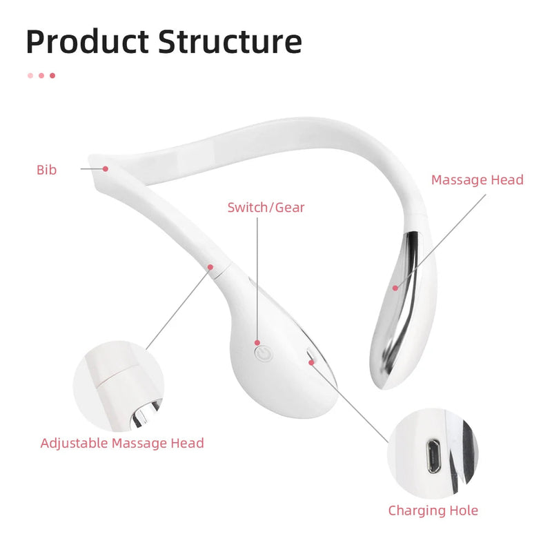 EMS Facial Lifting Device Double Chin Reducer Face Slimming Shaping Microcurrent Led Therapy Devices Neck Massager V Line Lift-Health Wisdom™