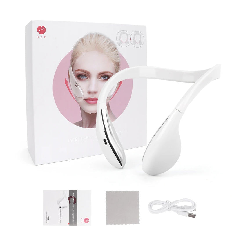 EMS Facial Lifting Device Double Chin Reducer Face Slimming Shaping Microcurrent Led Therapy Devices Neck Massager V Line Lift-Health Wisdom™