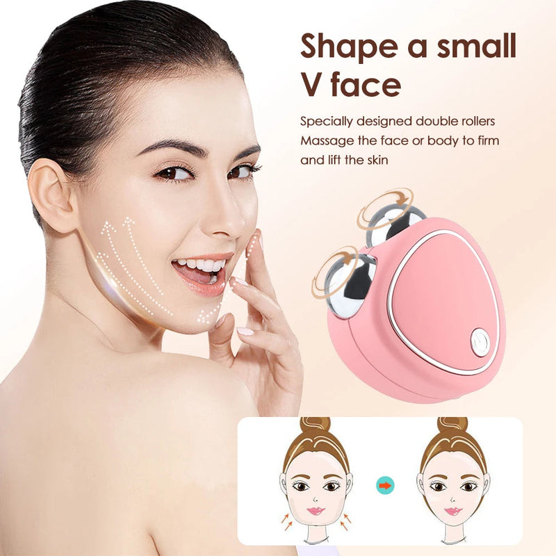 EMS Microcurrents for Face Beauty Instrument Facial Massager Lifting Slimming Acupuncture Points Vibration Skin Care Tightening-Health Wisdom™