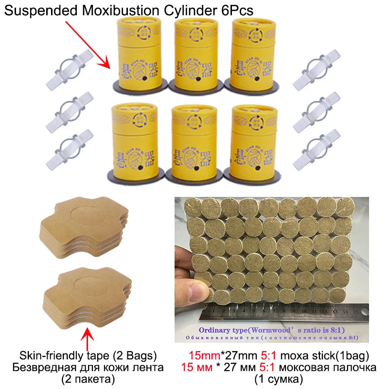 Easy to Use Moxibustion Tool Maintain Effect of Traditional Chinese Medical Moxa Therapy Warm Massage Wormwood Stick Health Care-Health Wisdom™