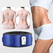 Electric Abdominal Stimulator Body Vibrating Slimming Belt Belly Muscle Waist Trainer Massager X5 Times Weight Loss Fat Burning-Health Wisdom™