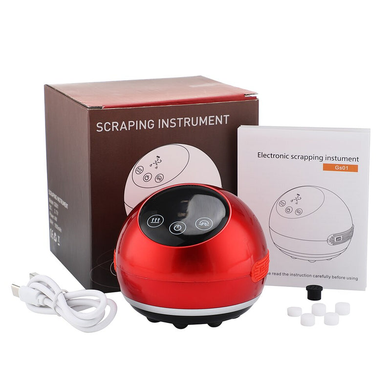 Electric Cupping Massager Vacuum Suction Cups Red Light Anti Cellulite Magnet Therapy Guasha Scraping Fat Burner Slimming-Health Wisdom™