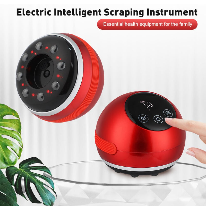Electric Cupping Massager Vacuum Suction Cups Red Light Anti Cellulite Magnet Therapy Guasha Scraping Fat Burner Slimming-Health Wisdom™