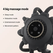 Electric Head Scalp Massager Octopus Claw Stress Relax Pain Relief Hair Stimulation Headache Scratcher Vibrator 4 Modes Music-Health Wisdom™