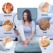 Electric Heating Back Massage Cushion Chair Pad 9 Motor Vibration Home Office Lumbar Neck Full-Body Pain Relief Physiotherapy-Health Wisdom™
