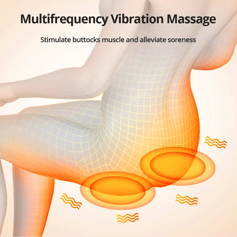 Electric Heating Back Massage Cushion Chair Pad 9 Motor Vibration Home Office Lumbar Neck Full-Body Pain Relief Physiotherapy-Health Wisdom™