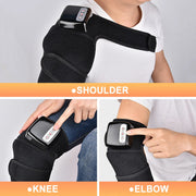 Electric Heating Knee Massager Far Infrared Joint Physiotherapy Elbow Knee Pad Vibration Massage Pain Relief Health Care Device-Health Wisdom™
