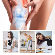 Electric Heating Knee Massager Far Infrared Joint Physiotherapy Elbow Knee Pad Vibration Massage Pain Relief Health Care Device-Health Wisdom™