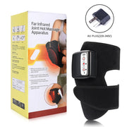Electric Heating Knee Massager Far Infrared Joint Physiotherapy Elbow Knee Pad Vibration Massage Pain Relief Health Care Device-Health Wisdom™