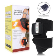 Electric Heating Knee Massager Far Infrared Joint Physiotherapy Elbow Knee Pad Vibration Massage Pain Relief Health Care Device-Health Wisdom™