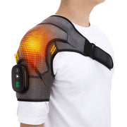 Electric Heating Shoulder Brace LED Display Vibration Shoulder Massage Support Belt Strap For Arthritis Joint Injury Pain Relief-Health Wisdom™