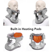 Electric Infrared Heating Neck Cervical Collar Support Hot Compression Adjust Spine Brace Chiropractic Pain Relief-Health Wisdom™
