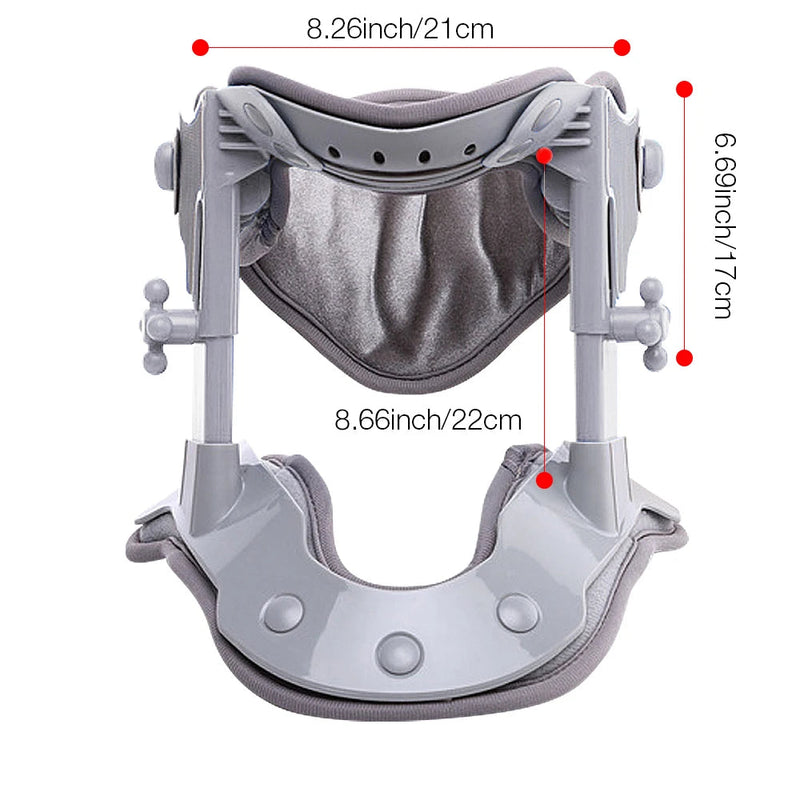 Electric Infrared Heating Neck Cervical Collar Support Hot Compression Adjust Spine Brace Chiropractic Pain Relief-Health Wisdom™