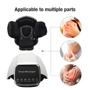 Electric Knee Pads Massager for Joint Pain Relief Arthritis Vibrator Pressotherapy Red Light Physiotherapy Heated Relaxation-Health Wisdom™
