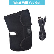 Electric Knee Protection Heating Massager Pads Therapy Adjustable Brace Support Belt Arthritis Relieve Knee Pain 3 Heating Gear-Health Wisdom™