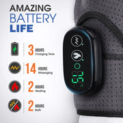 Electric Shoulder Knee Massager Wrap Belt Heating Pad Joint Arthritis for Pain Relief Brace Vibrator Thermal Physiotherapy-Health Wisdom™