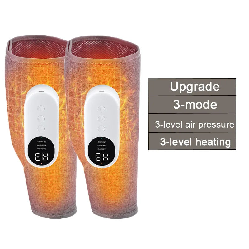 Eletric 360° Pressotherapy Leg Calf Massager Arm Feet 3-speed Air Pressure Airbag Vibration Muscle Relax Pain Relief Recharge-Health Wisdom™