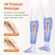 Eletric 360° Pressotherapy Leg Calf Massager Arm Feet 4-level Air Pressure Airbag Vibration Muscle Relax Pain Relief Recharge-Health Wisdom™