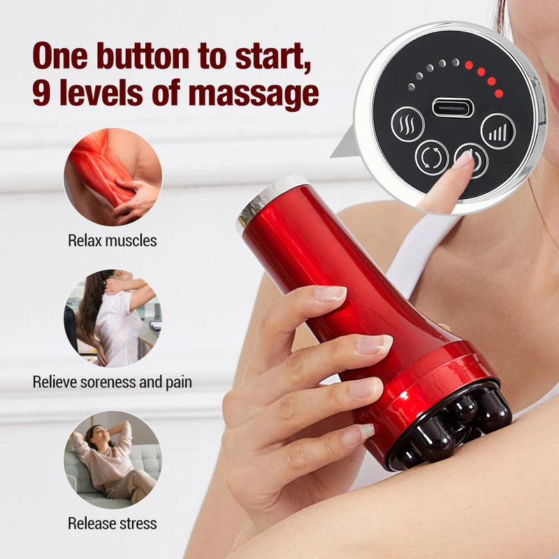Eletric Body Shaper Slimming Human Liposuction Machine Red Light Pressotherapy Lymphatic Drainage Fat Burn Massager Weight Loss-Health Wisdom™
