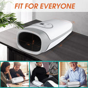 Eletric Hand Finger Acupoint Massager Machine Heated Hot Compress Air Compression Presotherapy Arthritis Palm Pain Relief Relax-Health Wisdom™