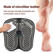 Eletric Heated EMS Foot Massage Machine Tens Fisioterapia Feet Blood Circulation 8 Modes 9-level Microcurrent Muscle Stimulation-Health Wisdom™