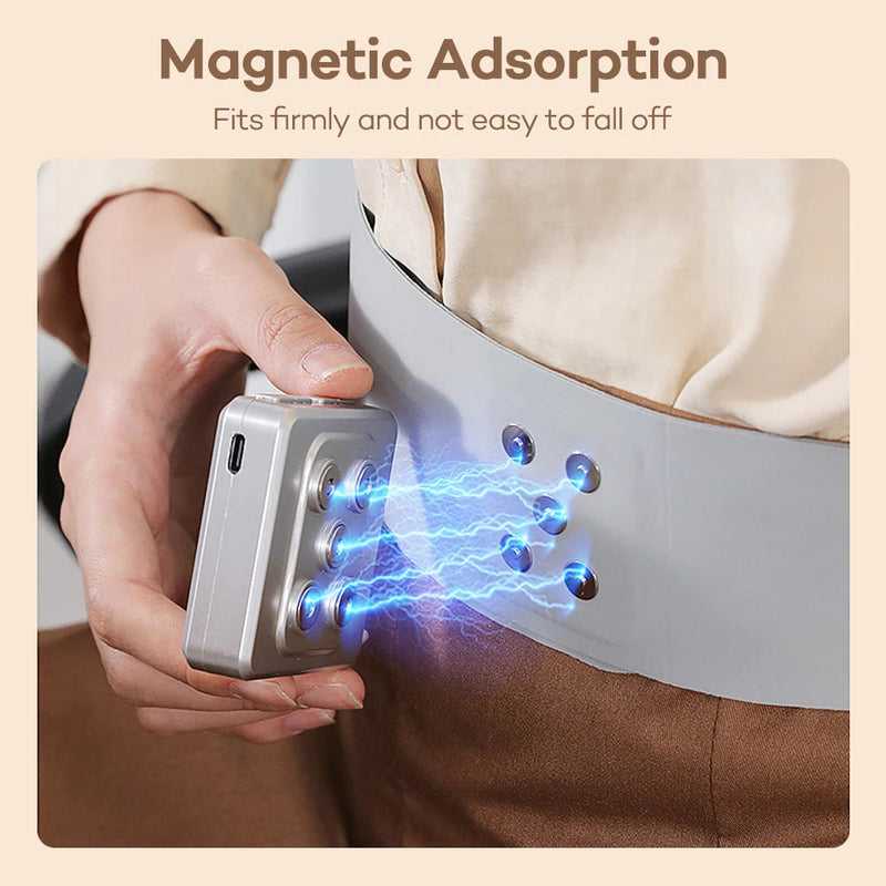 Eletric Heating Abdominal Massager Belt EMS Pulse Muscle Electrostimulator Physiotherapy Menstrual Period Health Fitness-Health Wisdom™