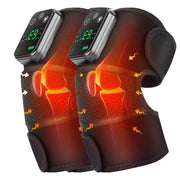 Eletric Heating Knee Massage Instrument Vibrator Knee Pad Joint Physiotherapy for Osteoarthritis Pain Relief Elbow Leg Arthritis-Health Wisdom™
