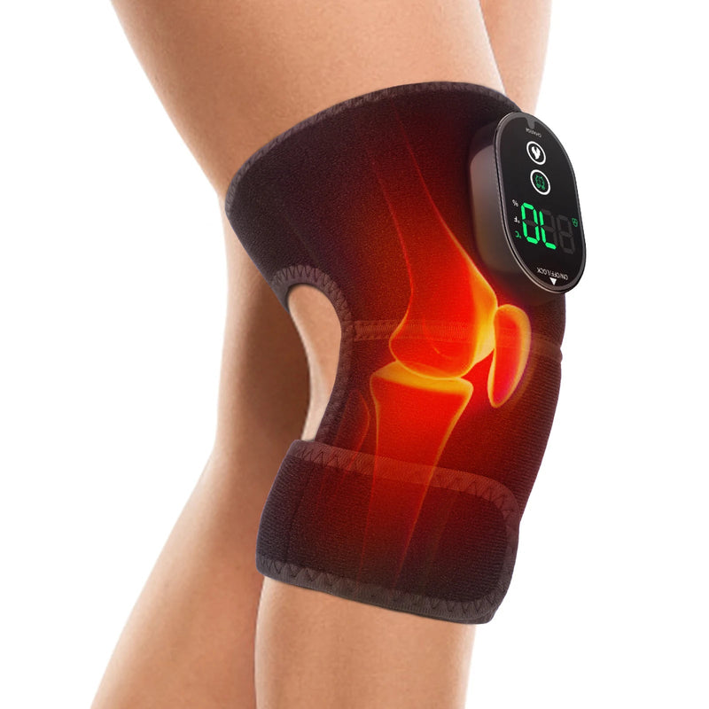 Eletric Heating Knee Pads Shoulder Protection for Joint Pain 40-70℃ Hot Compress Physiotherapy Blood Circulation Rehabilitation-Health Wisdom™