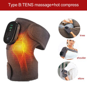 Eletric Heating Knee Pads Shoulder Protection for Joint Pain 40-70℃ Hot Compress Physiotherapy Blood Circulation Rehabilitation-Health Wisdom™