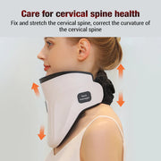 Eletric Neck Traction Therapy Device Recharge Neck Stretcher Cervical Spondylosis Vertebra Presotherapy Posture Corrector Heat-Health Wisdom™