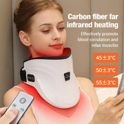 Eletric Neck Traction Therapy Device Recharge Neck Stretcher Cervical Spondylosis Vertebra Presotherapy Posture Corrector Heat-Health Wisdom™