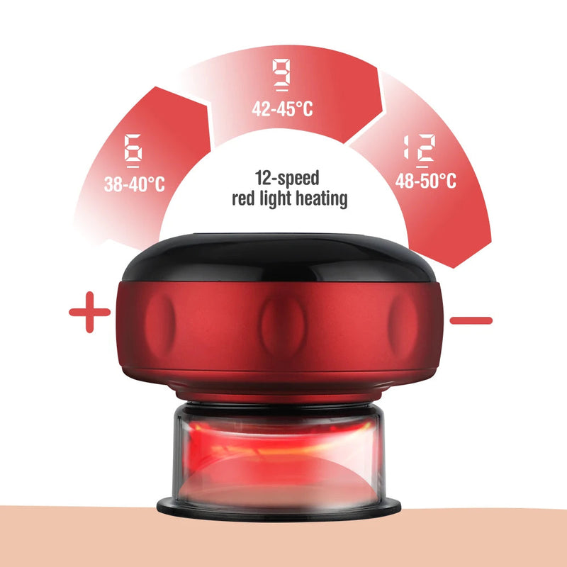 Eletric Professional Suction Therapy Vacuum Breath Body Fat Reducing Massager Gua Sha Cuping Physiotherapy Anticellulite Scraper-Health Wisdom™