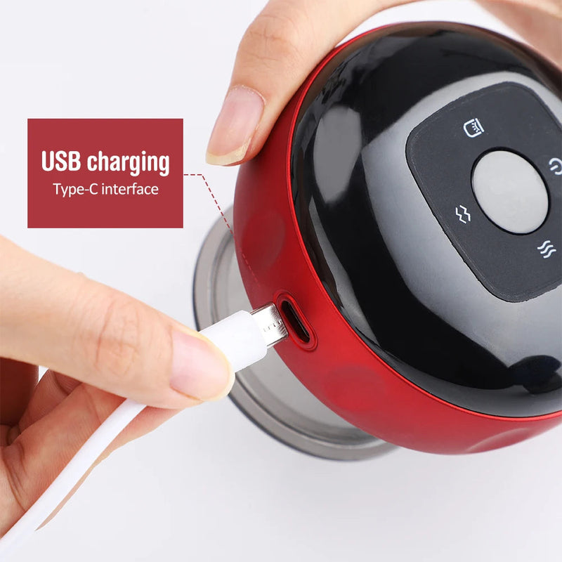 Eletric Professional Suction Therapy Vacuum Breath Body Fat Reducing Massager Gua Sha Cuping Physiotherapy Anticellulite Scraper-Health Wisdom™