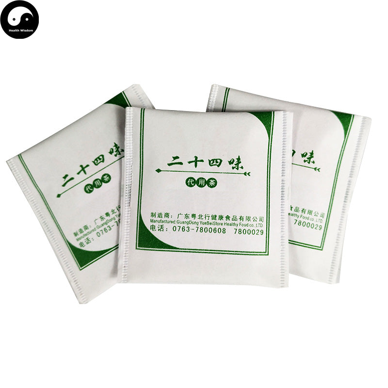 Er Shi Si Wei 二十四味, Twenty Four Flavors Herbal Tea Bag, 廿四味凉茶 Nian Si Wei Liang Cha-Health Wisdom™