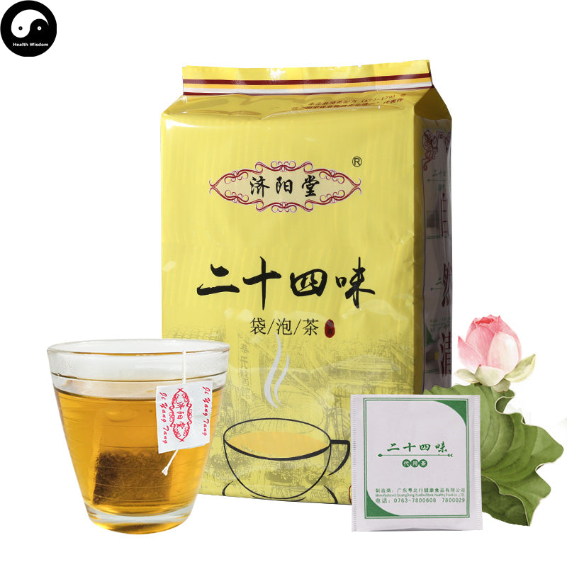 Er Shi Si Wei 二十四味, Twenty Four Flavors Herbal Tea Bag, 廿四味凉茶 Nian Si Wei Liang Cha-Health Wisdom™