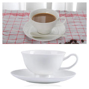 Europe Bone China Coffee Cup Saucer Spoon Set 200ml Luxury Ceramic Mug Top-grade Porcelain Tea Cup Cafe Teaware Party Drinkware-Health Wisdom™
