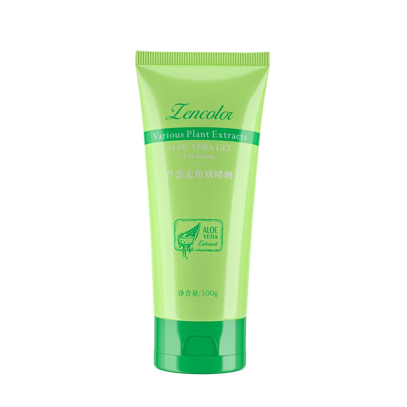 Exfoliating Aloe Vera Gel Deep Cleansing Exfoliant Gentle Exfoliation Face Body Scrub Rub Mud Exfoliants Facial Body Exfoliator-Health Wisdom™