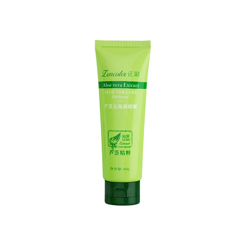 Exfoliating Aloe Vera Gel Deep Cleansing Exfoliant Gentle Exfoliation Face Body Scrub Rub Mud Exfoliants Facial Body Exfoliator-Health Wisdom™