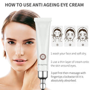 Eye Cream Peptide Collagen Serum Anti-Wrinkle Anti-Age Remove Dark Circles Eye Care Against Puffiness And Bags Hydrate Eye Cream-Health Wisdom™