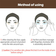 Eye Cream Sakura Serum Anti-Wrinkle Anti-Age Remove Dark Circles Eye Care Against Puffiness And Bags Hydrate Eye Cream 15g-Health Wisdom™