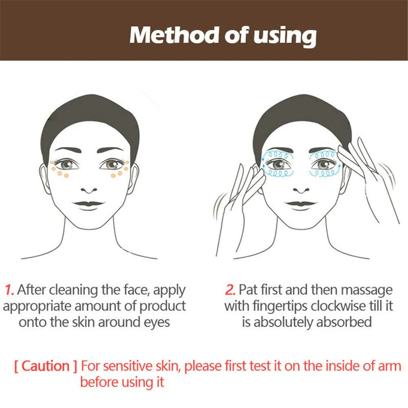 Eye Cream Sakura Serum Anti-Wrinkle Anti-Age Remove Dark Circles Eye Care Against Puffiness And Bags Hydrate Eye Cream 15g-Health Wisdom™