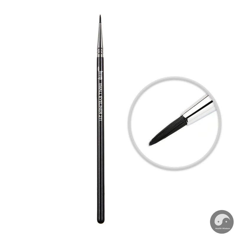 Eyeliner Brush Makeup Thin Bent Precision Angled Flat Definer Ultra Fine Pencil Precision Synthetic S151-Health Wisdom™