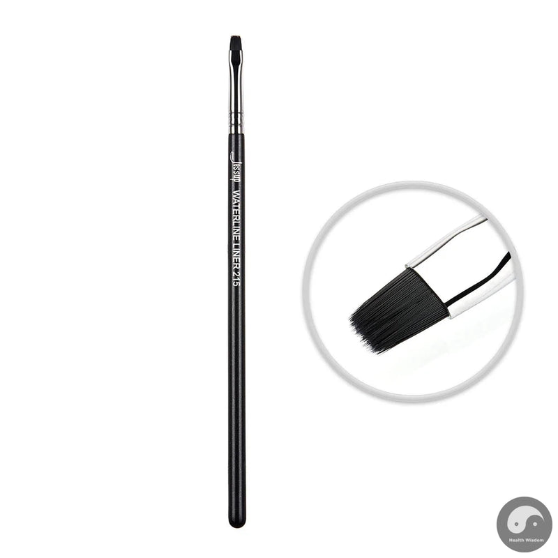 Eyeliner Brush Makeup Thin Bent Precision Angled Flat Definer Ultra Fine Pencil Precision Synthetic S151-Health Wisdom™
