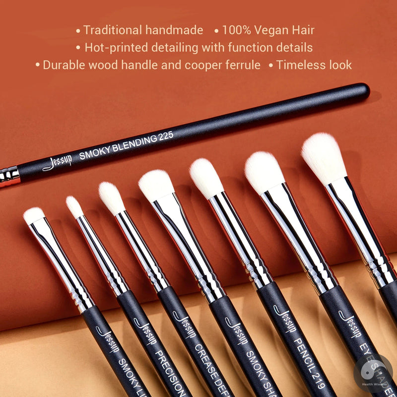 Eyes Brushes set, Eyeshadow Makeup Brush, Premium Synthetic Blending Shader Crease T340-Health Wisdom™
