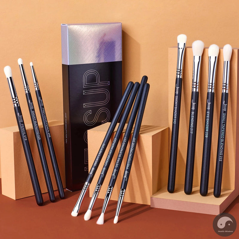 Eyes Brushes set, Eyeshadow Makeup Brush, Premium Synthetic Blending Shader Crease T340-Health Wisdom™